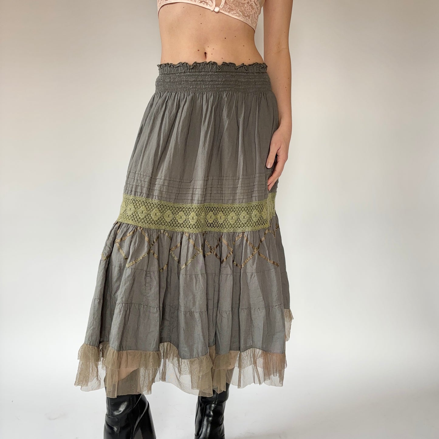 90s Boho Fairy Skirt (XS/S)