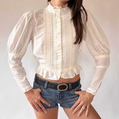 70s Prairie Blouse (S)