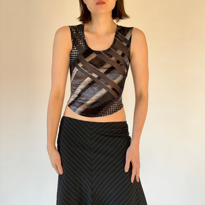 90s Burnout Velvet Tank (XXS/XS)