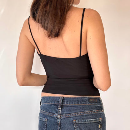 Y2K Disco Cowl Neck Top (S/M)