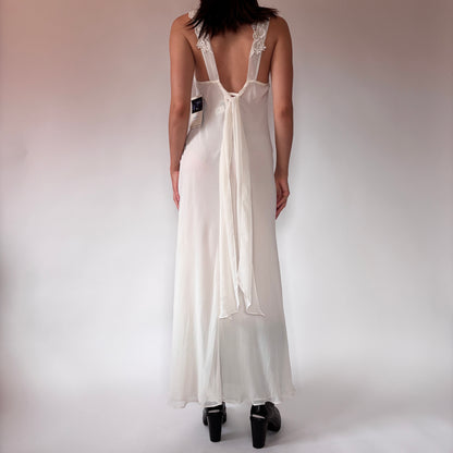 90s Deadstock Ivory Slip (S)