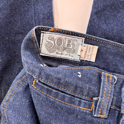 70s Dark Wash Jeans (XXS)