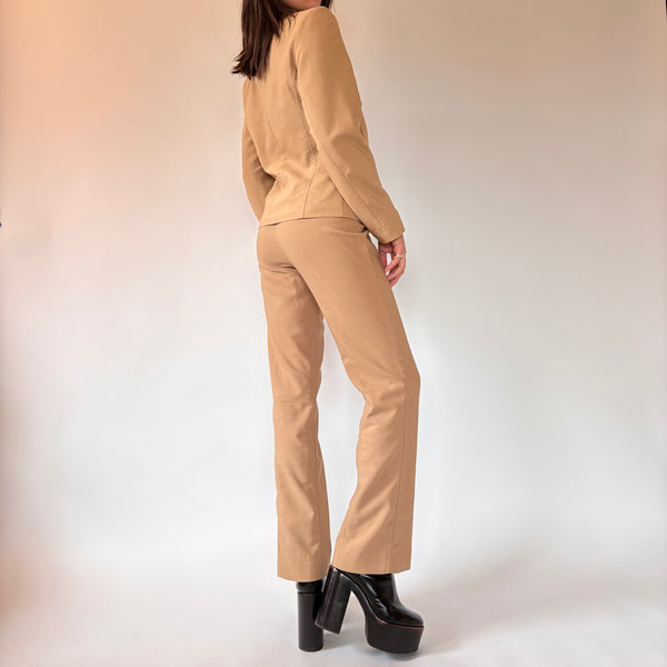 90s Two Piece Trouser & Jacket Set (S)