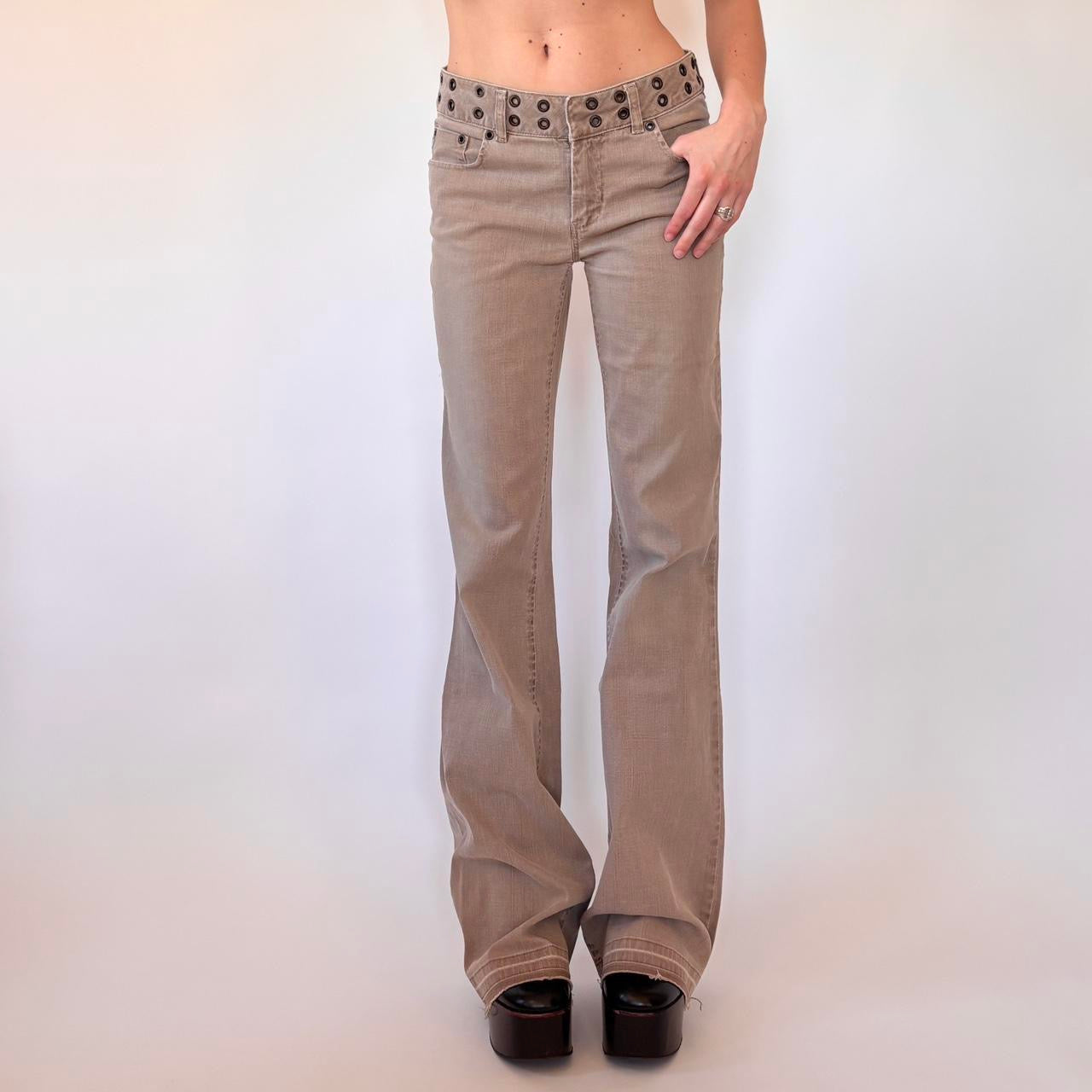 Y2K Grommet Flares (S)