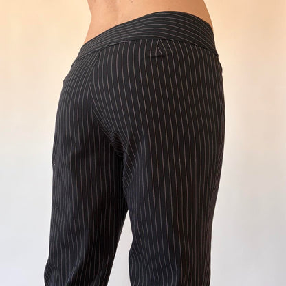 Y2K Pinstripe Flares (S)