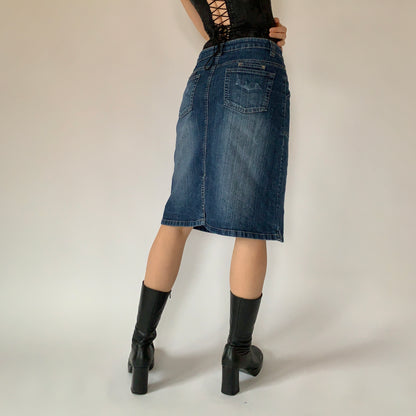 Y2K Denim Midi (M)