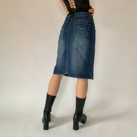 Y2K Denim Midi (M)