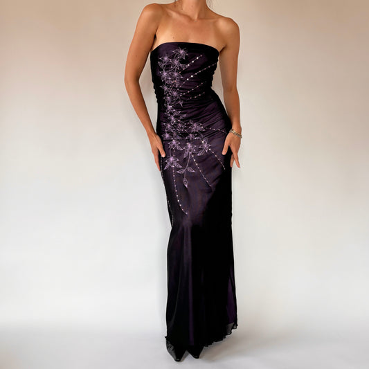 Y2K Mesh Gown (XS/S)