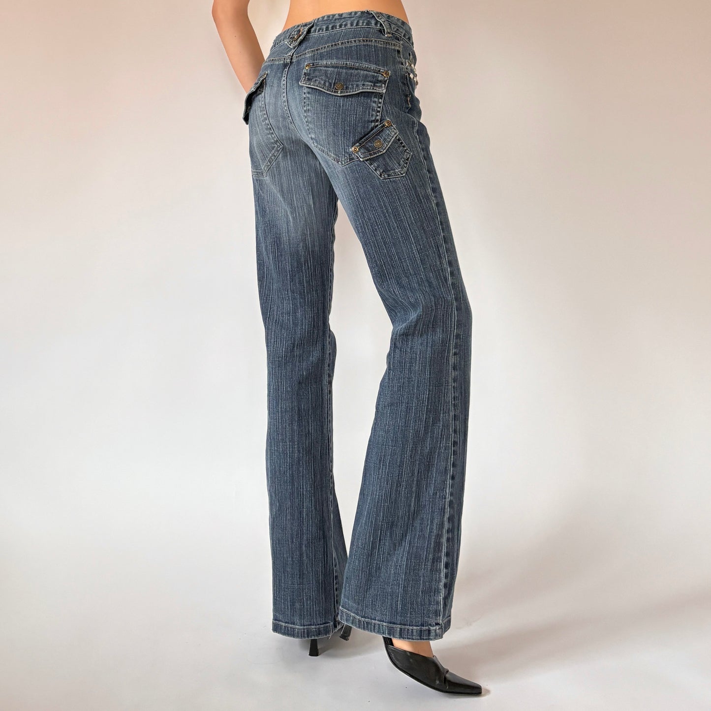 Y2K Bejeweled Jeans (S)