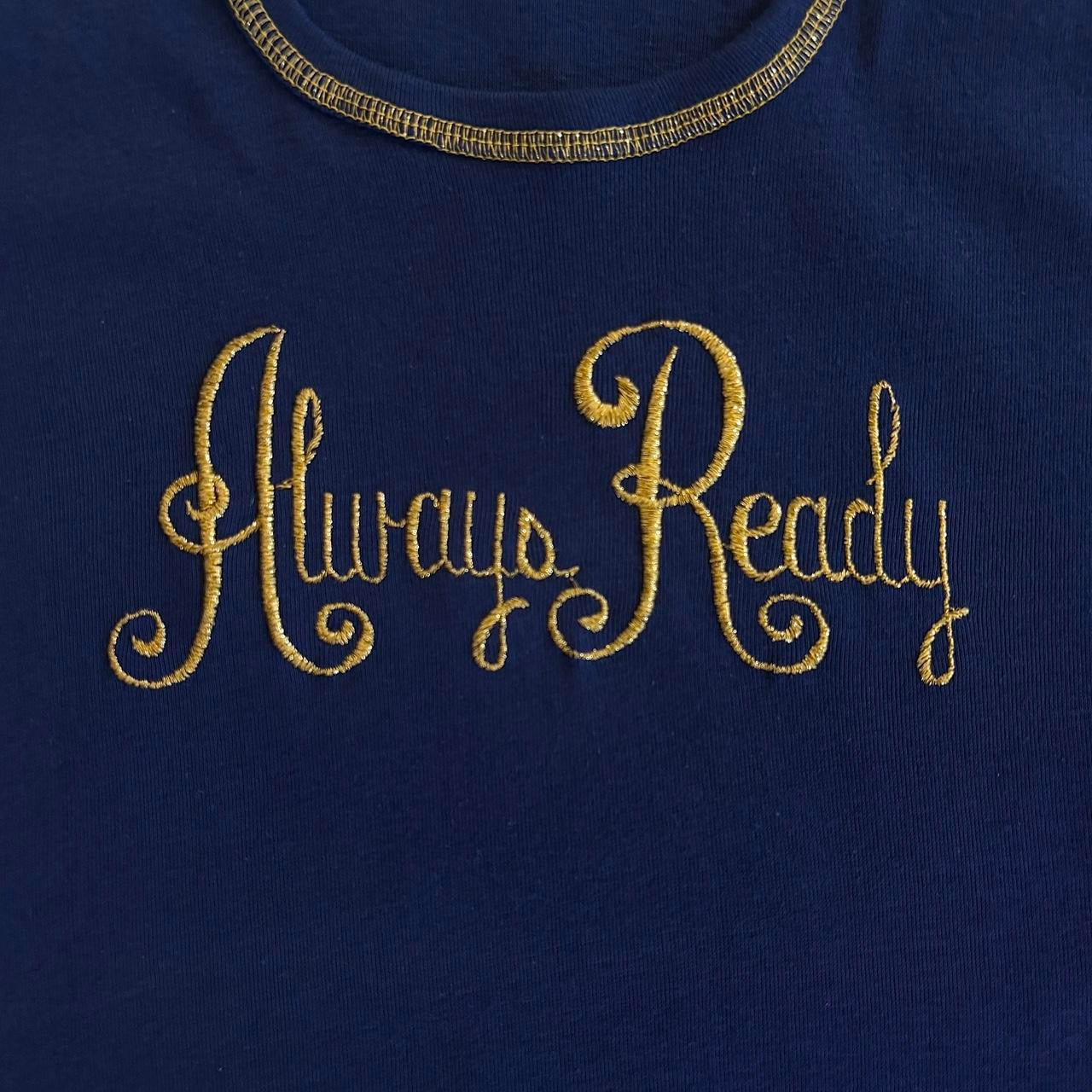 70s Always Ready Baby Tee (S/M)