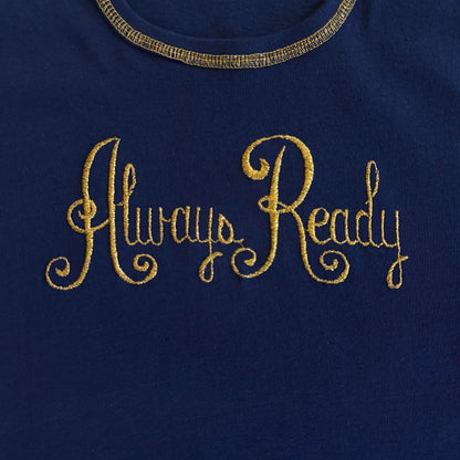 70s Always Ready Baby Tee (S/M)