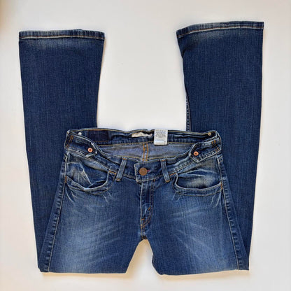 Y2K Low Rise Flare Levi’s (S/M)