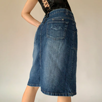 Y2K Denim Midi (M)