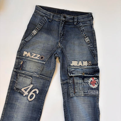 Y2K Streetwear Jeans (S)