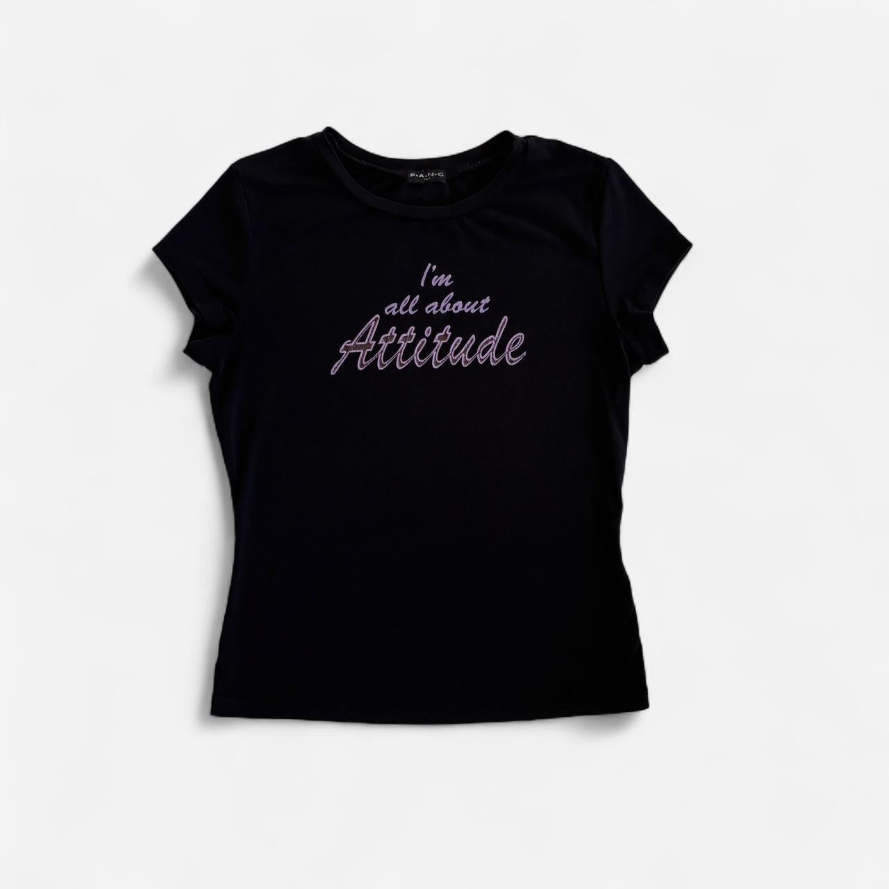 90s Attitude Baby Tee (M/L)
