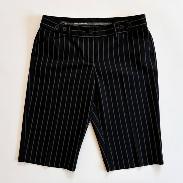 Y2K Pinstripe Shorts (XS)