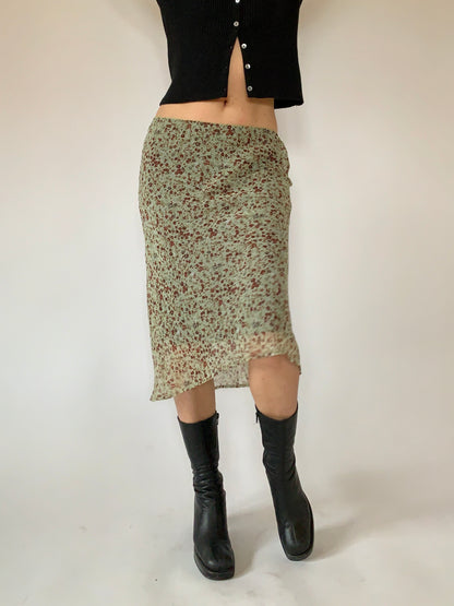 Y2K Midi Skirt - Small