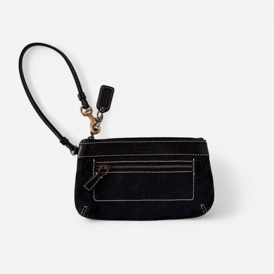 Coach Monogram Wristlet