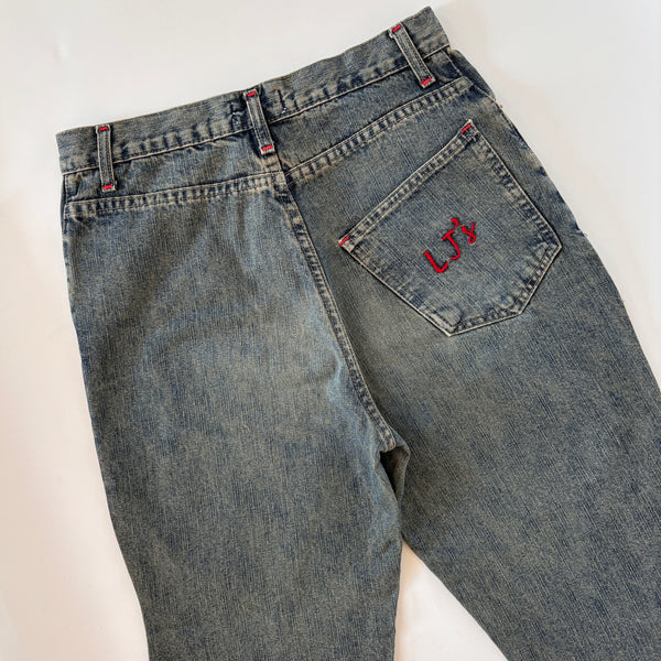 Y2K Denim Capris (S)