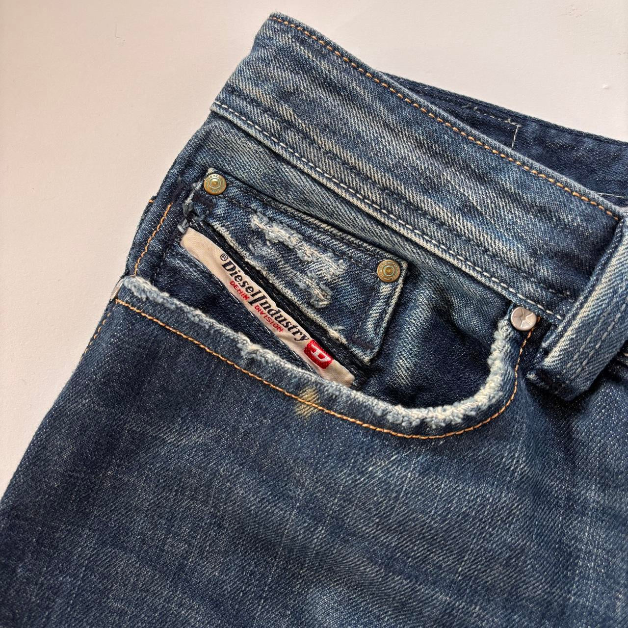 Diesel Dark Wash Boyfriend Jeans (L)