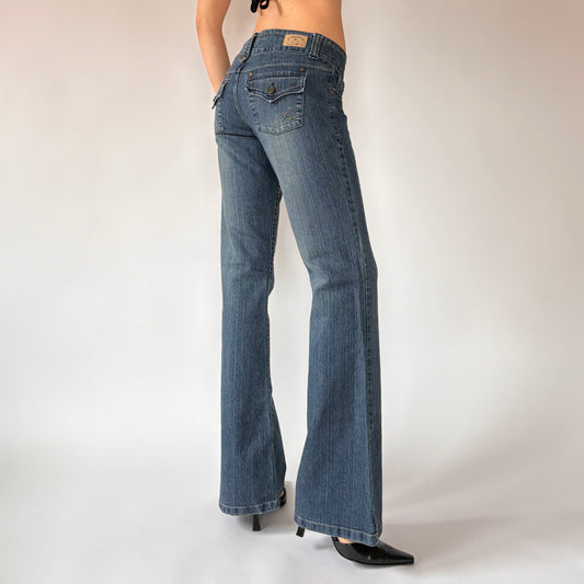 Y2K Hydraulic Jeans (S)