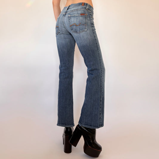 2000s Low Rise Jeans (XS)