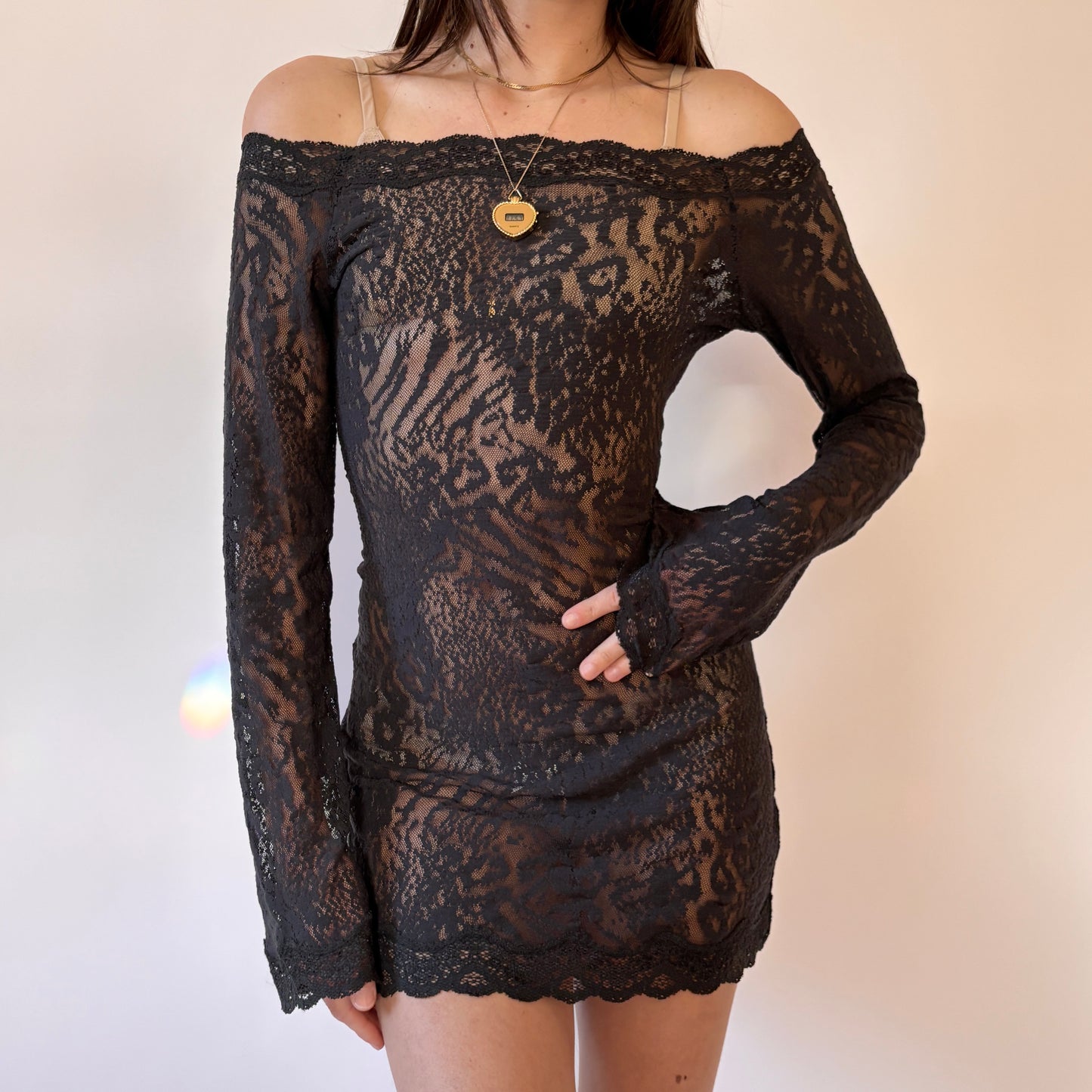 Victoria’s Secret Lace Mini Dress (M)