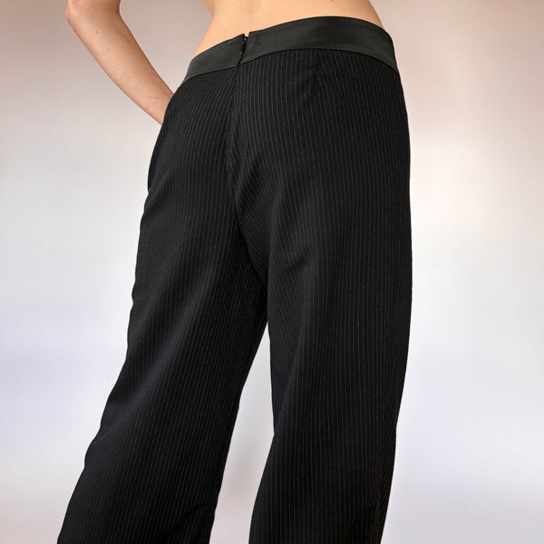 Bebe Pinstripe Trousers (S)