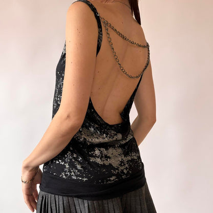 00s Indie Sleaze Chain Top (S/M)