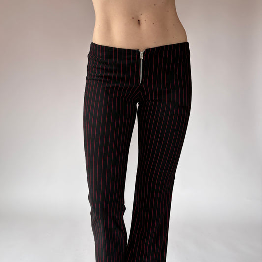 Y2K Pinstripe Flares (XS/S)