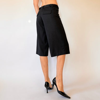 2000s Pinstripe Shorts (XXS)