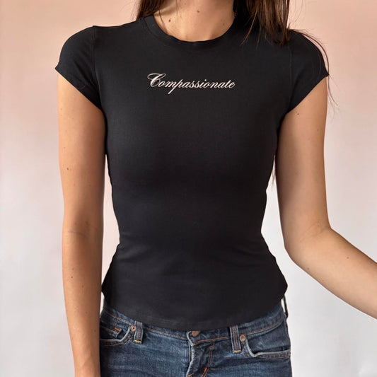 Contemporary Tank Air Compassionate Baby Tee (S/M)