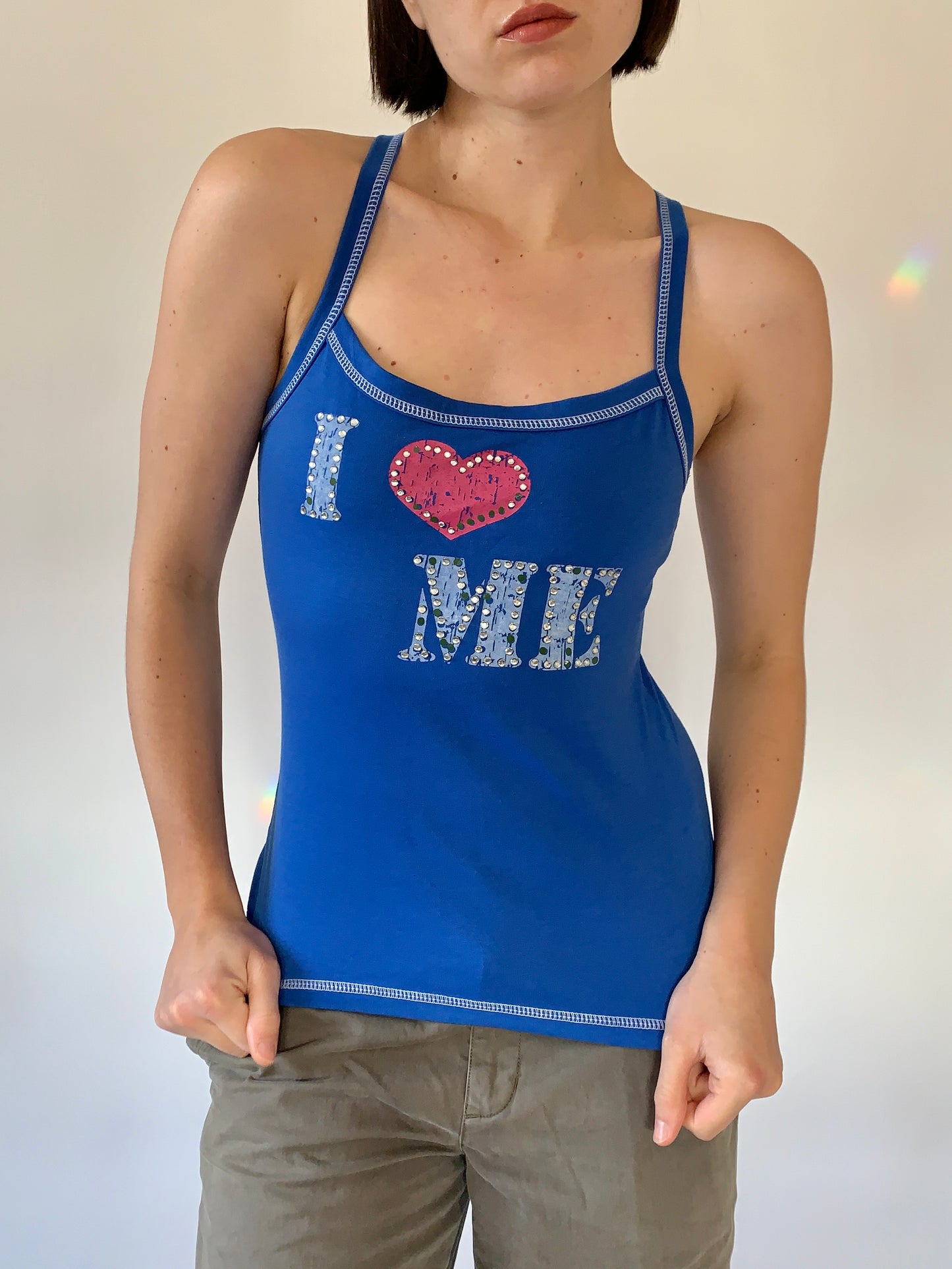 Y2K I <3 Me Tank - S/M