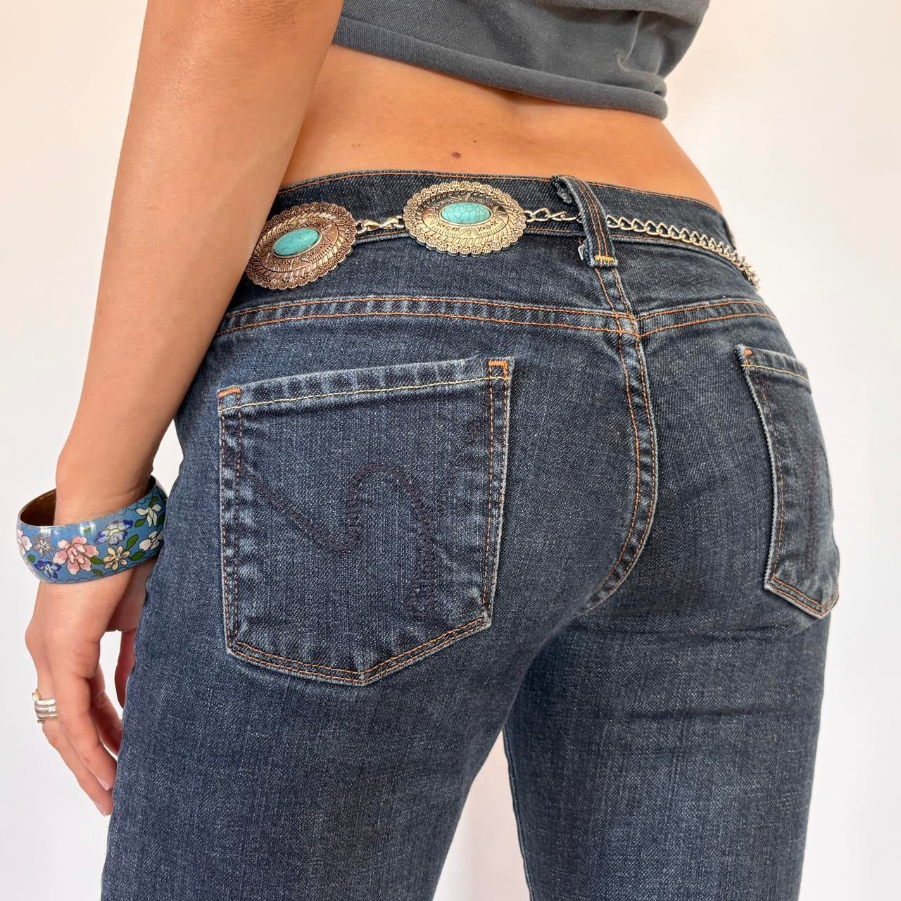 Western Concho Chain Belt