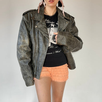 90s Biker Jacket (XL)