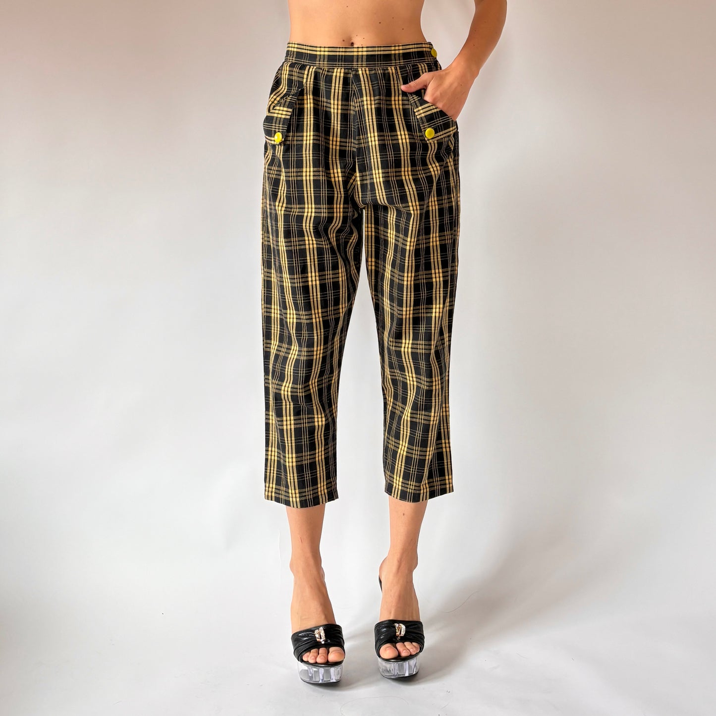 50s Bumblebee Pedal Pushers (XS/S)