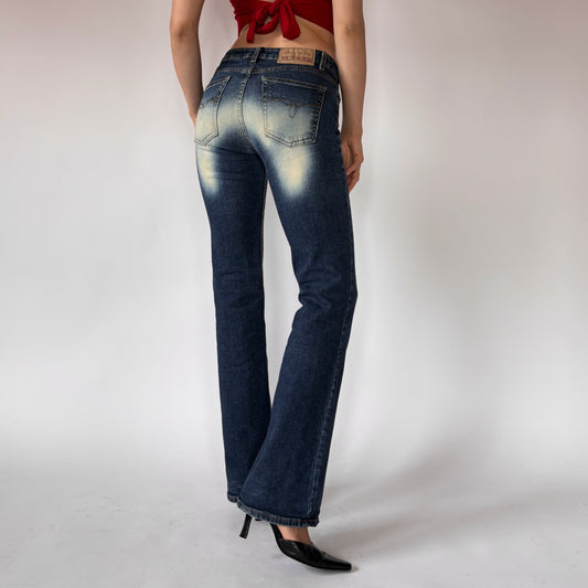 Y2K Airbrush Jeans (XS)