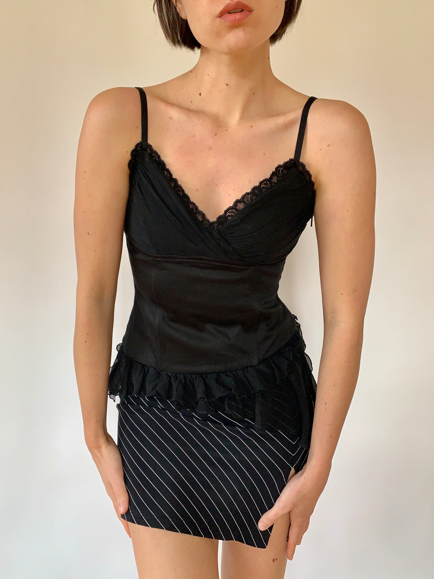 Italian Noir Tank - S/M