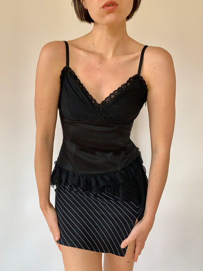 Italian Noir Tank - S/M