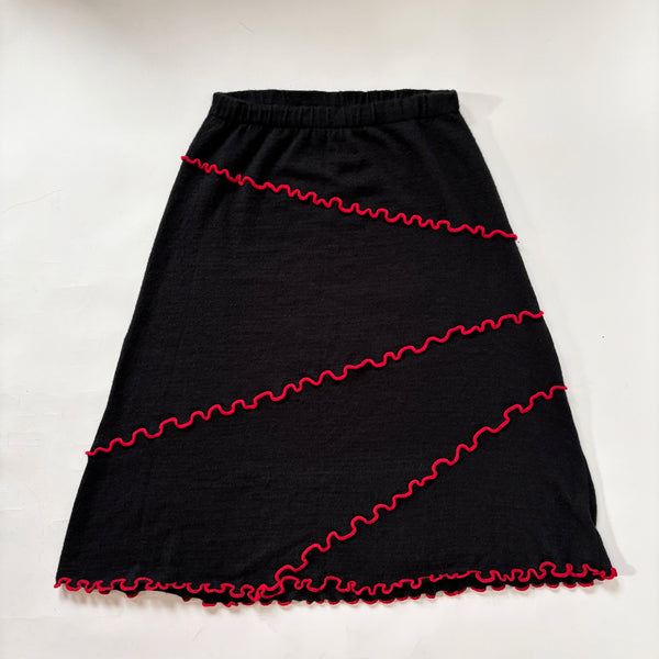 Vintage Alpaca Squiggle Skirt (S/M)