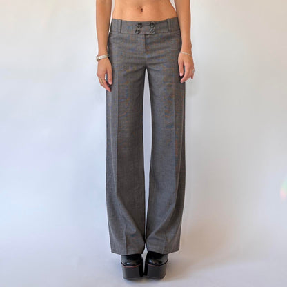 00s Plaid Trousers (XS)
