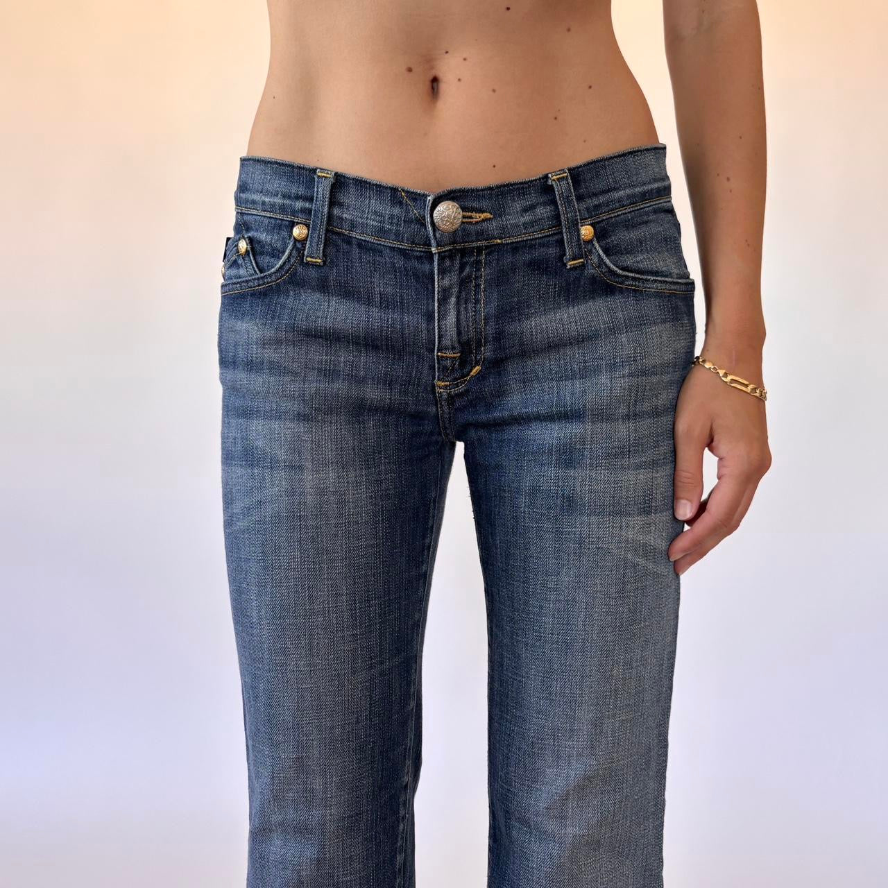 Y2K Rock & Republic Low Rise Jeans (XS/S)