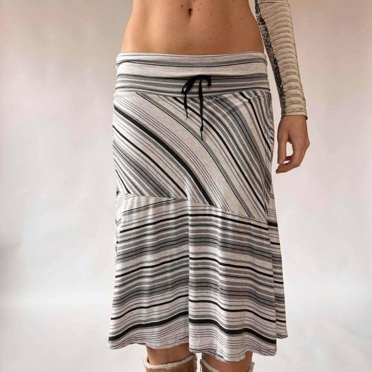 Contemporary Athleta Striped Midi Skirt (XS/S)