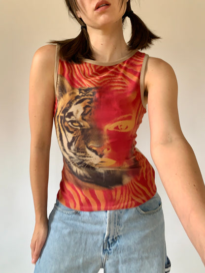 Y2K Tiger’s Eye Tank
