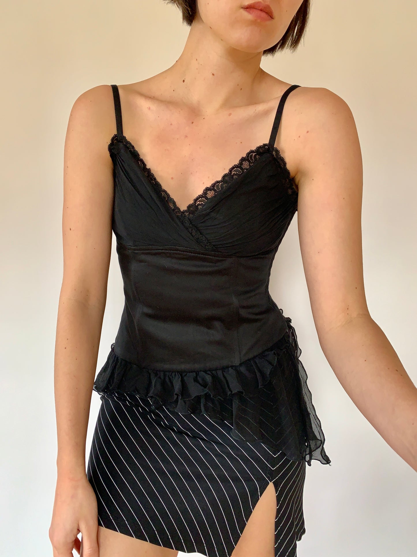 Italian Noir Tank - S/M