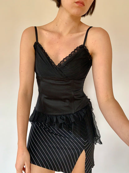 Italian Noir Tank - S/M