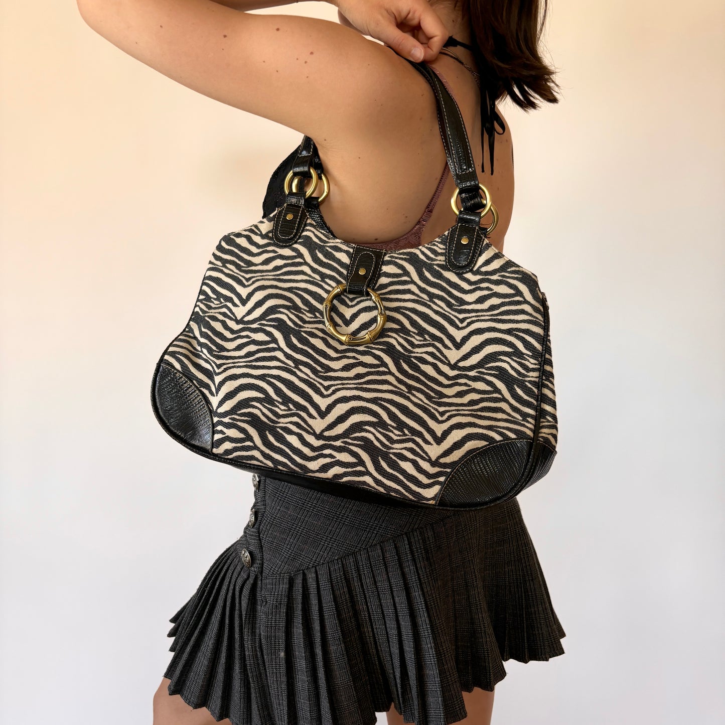 2000s Zebra Bag