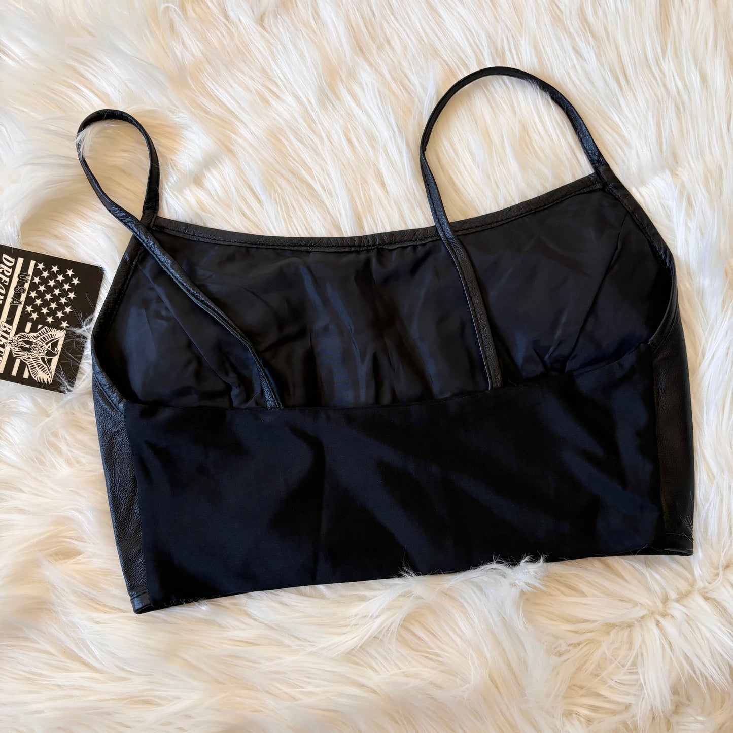 Deadstock 90s Leather Tank (M)