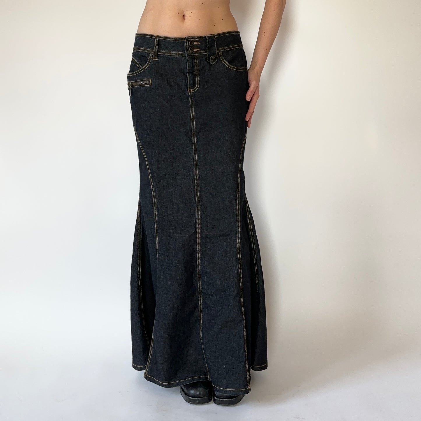 2000s Denim Maxi (M)