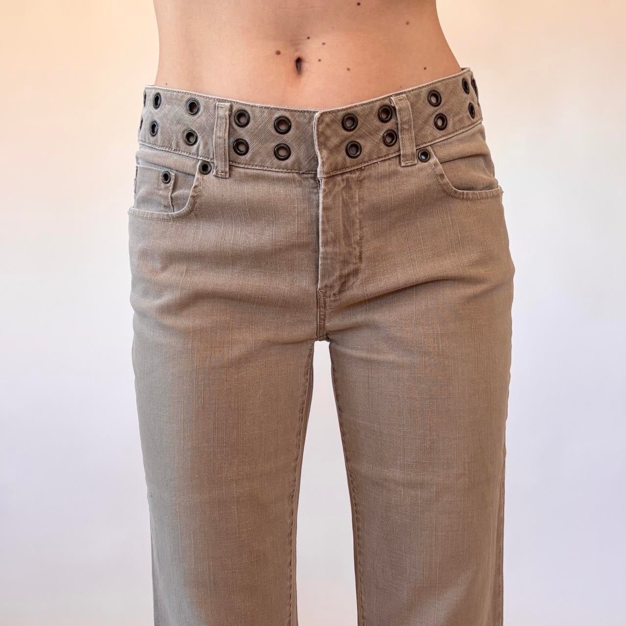 Y2K Grommet Flares (S)